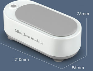 Household Ultrasonic Cleaning Machine One Click Cleaner Jewelry Necklace Watch Glasses Washing Home Ultrasonic Cleaning Tools